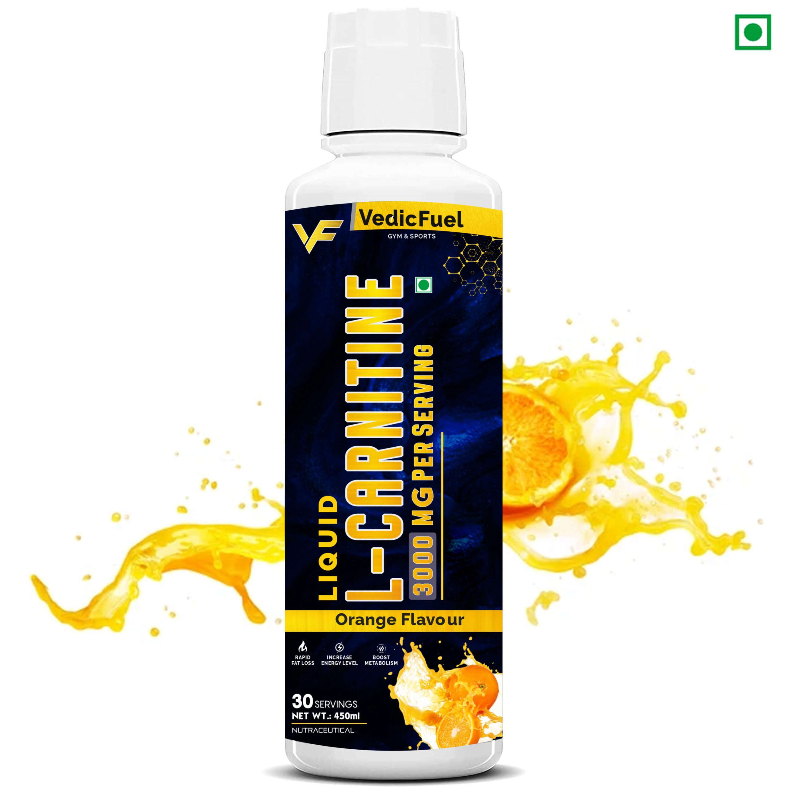 l carnitine in canada L-Carnitine 450ml, Orange Flavour – Vedic Fuel